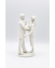 Figura de tarta de boda pareja brindando Nadal con referencia NAD- brindis y un precio de 45,90 € de la sección Figuras decor...