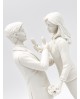 Figura de tarta de boda pareja brindando Nadal con referencia NAD- brindis y un precio de 45,90 € de la sección Figuras decor...