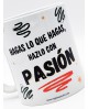Taza con frase Hazlo con pasión con referencia PAR- taza pasión y un precio de 7,50 € de la sección REGALO DE HOMBRE