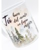 Taza con frase Tú haces del mundo un lugar mejor con referencia PAR- taza mundo y un precio de 7,50 € de la sección REGALO DE...
