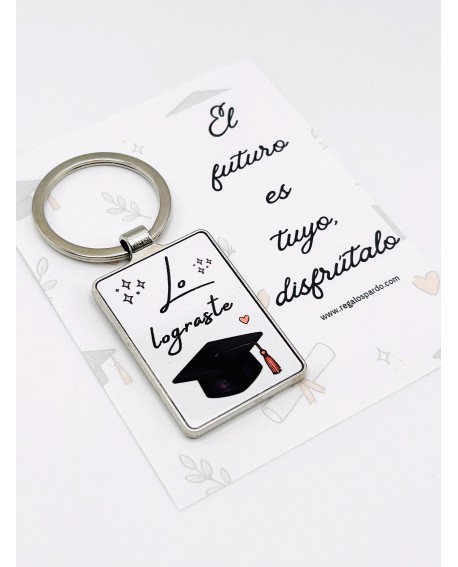 Llavero de graduación “Lo lograste”