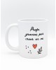 Taza mate para profe “Gracias por creer en mí”