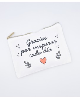 Neceser o portatodo para profe “Gracias por inspirar cada día”