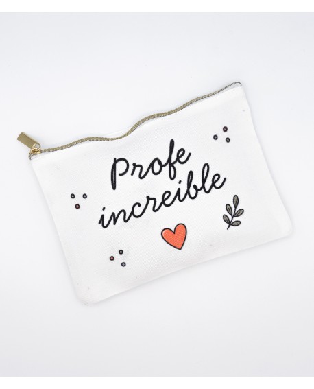 Neceser portatodo para profe “Profe increíble”