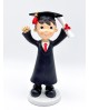Figura graduado decorativa